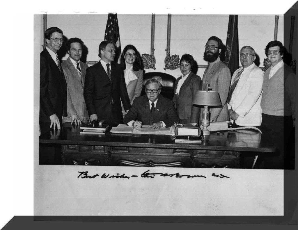 How do you remember former Indiana Gov. Otis “Doc” Bowen? Bowen signed