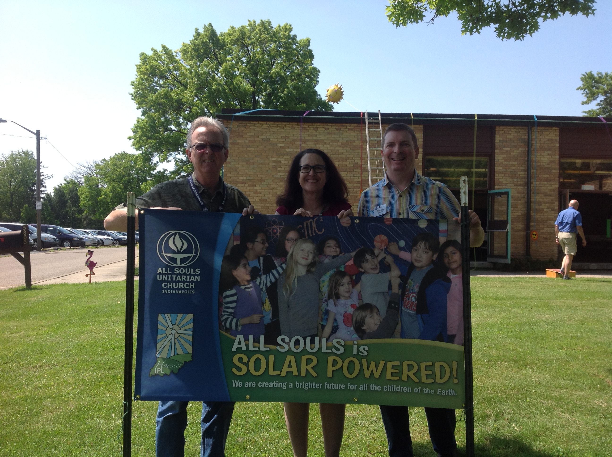 All Souls Solar Banner