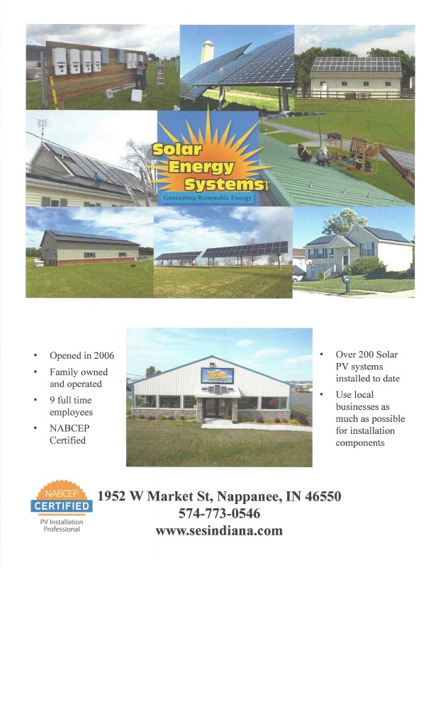 Solar Energy Systems_Nappanee IN