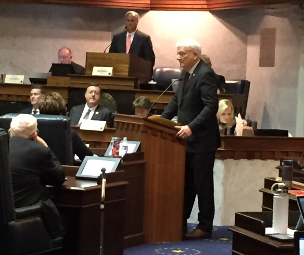 Soliday presents HB 1414